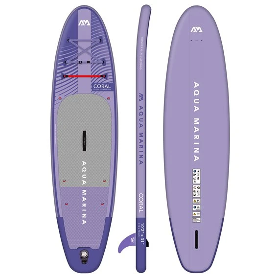 Aqua Marina Coral 10.2 SUP Komplett Set Ausblasbares Stand Up Paddle Board Night-fade 2 Aqua Marina Coral 10.2 SUP Komplett Set Ausblasbares Stand Up Paddle Board Night-fade – Bild 2