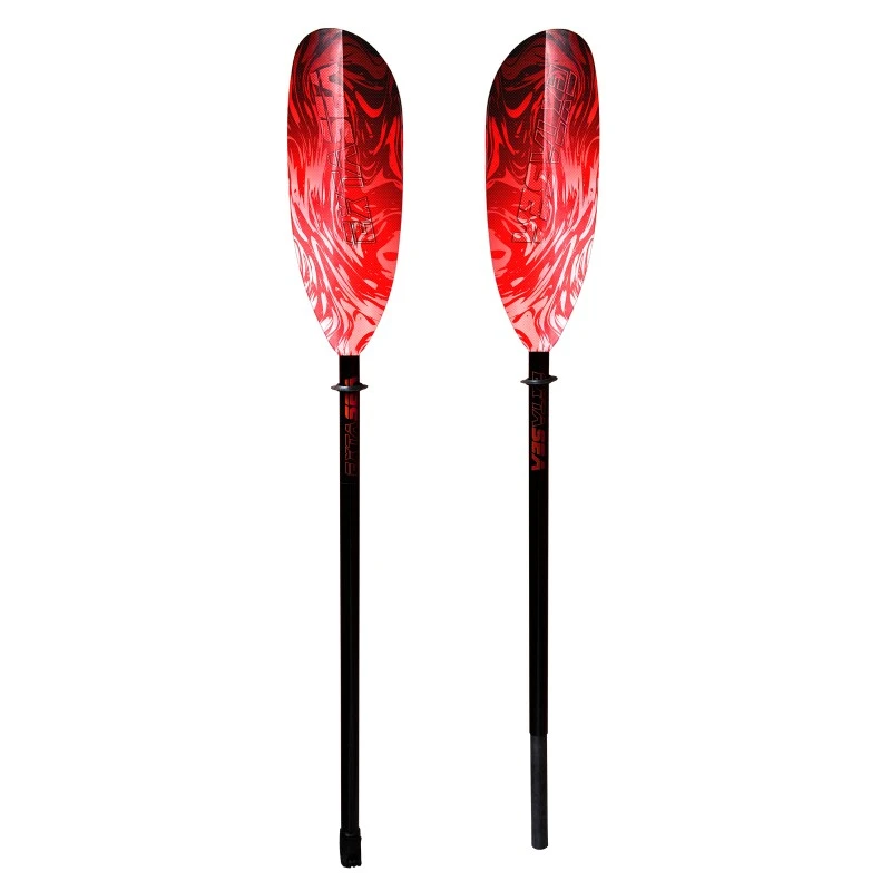 ExtaSea Lava Vario Fiberglas Doppelpaddel Kajak Paddel 2-teilig Inkl. Tasche 2 ExtaSea Lava Vario Fiberglas Doppelpaddel Kajak Paddel 2-teilig Inkl. Tasche – Bild 2