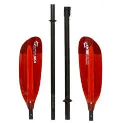 ExtaSea Pro Tour Carbon Vario Doppelpaddel | 220-240cm | 4-teilig | Red -Paddle Discounter extasea pro tour carbon vario doppelpaddel 220 240cm 4 teilig red 1