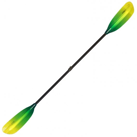 ExtaSea Pro Tour Carbon Vario Doppelpaddel | 230-240cm | 2-teilig | Lime-yellow 3 ExtaSea Pro Tour Carbon Vario Doppelpaddel | 230-240cm | 2-teilig | Lime-yellow – Bild 3