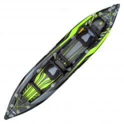 ExtaSea Race 385 2er Kajak Aufblasbar Drop-Stitch Schlauchboot Kajak Lime -Paddle Discounter extasea race 385 2er kajak aufblasbar drop stitch schlauchboot kajak lime 3