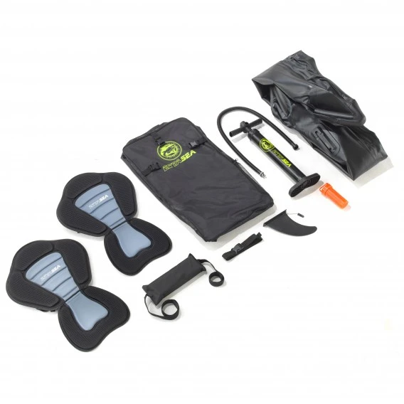 ExtaSea Race 385 2er Kajak Aufblasbar Drop-Stitch Schlauchboot Kajak Rot 2 ExtaSea Race 385 2er Kajak Aufblasbar Drop-Stitch Schlauchboot Kajak Rot – Bild 2