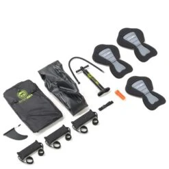 Extasea Race 470 3er Drop-Stitch Kajak Aufblasbar Luftboot Schlauchboot Blau -Paddle Discounter extasea race 470 3er drop stitch kajak aufblasbar luftboot schlauchboot blau 4