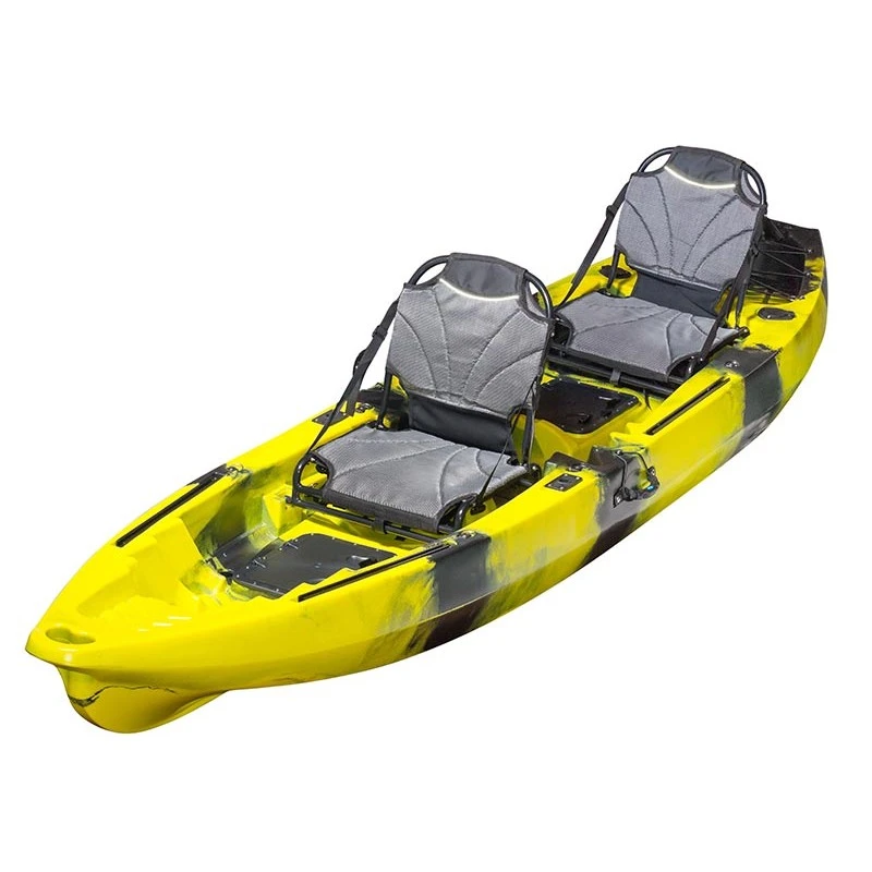 ExtaSea-Yak 390 Pro 2er Sit On Top Kajak Set + 2 Paddel & Kajaksitze 2 ExtaSea-Yak 390 Pro 2er Sit On Top Kajak Set + 2 Paddel & Kajaksitze – Bild 2