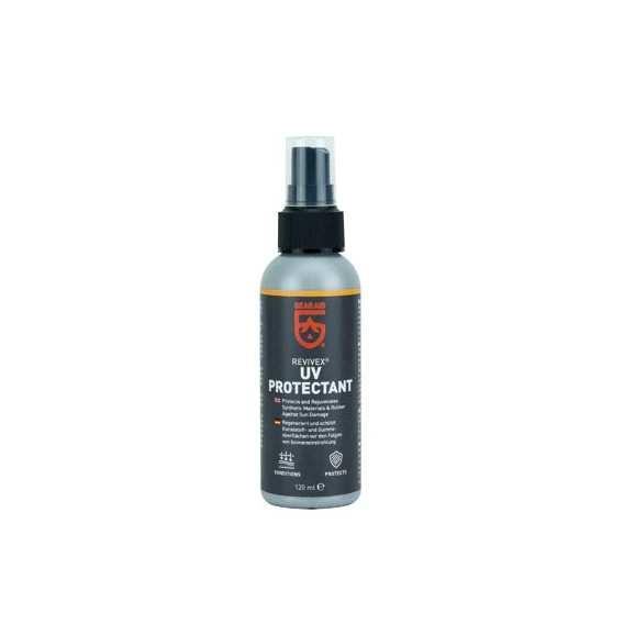 GEARAID Revivex UV Schutz 120ml Sonnenschutz Witterungspflege Für Boote Kanus Zelte Etc. 1 GEARAID Revivex UV Schutz 120ml Sonnenschutz Witterungspflege Für Boote Kanus Zelte Etc.