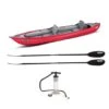 Gumotex Thaya 2 Personen Drop Stitch Kajak Set Mit Paddel Und Pumpe