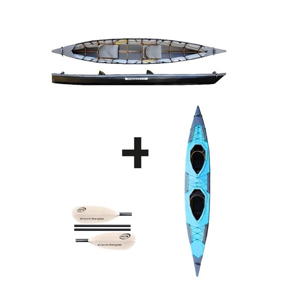 Pakboats Puffin Saranac Jubelpaket Mit Verdeck Und Fiberglas Paddeln 1 Pakboats Puffin Saranac Jubelpaket Mit Verdeck Und Fiberglas Paddeln